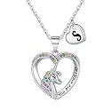 Unicorn Necklace for Little Girls Kids - Birthday Gifts for Girls Kids