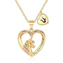 Unicorn Necklace for Little Girls Kids - Birthday Gifts for Girls Kids