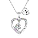 Unicorn Necklace for Little Girls Kids - Birthday Gifts for Girls Kids