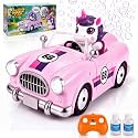 Unicorn RC Bubble Cars, Remote Control Car Toys with Light for Girls