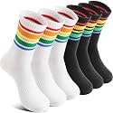 Unicorn Socks Gifts for Girls kids Cute Animal Fun Crew Fashion Funny Novelty Soft Cotton Socks 6 Pairs