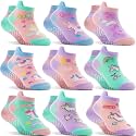 Unicorn Socks Gifts for Girls kids Cute Animal Fun Crew Fashion Funny Novelty Soft Cotton Socks 6 Pairs