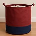 45 L Non-Woven Laundry Storage Bag with Handles | Foldable Clothes Organizer Basket | Durable Fabric Laundry Hamper for Home &amp; Dorm (Pack Of 1)