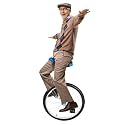 Unicycle, 24in Outdoor Wheel Unicycle Adjustable Seat Height Unicycles Indoor Balance Bike for Daily Fitness Exercise Cycling Balance Training