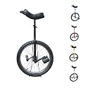 Unicycle for Adults Adjustable Seat with Unicycle Stand for Fun Fitness Exercises Balance Training Circus Performances