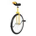 Unicycle Solid Color Unicycle with Steel Frame&amp; Anti-Slip Leakproof Tire&amp; Adjustable Height Curved PU Seat Exercise Bicycle for Beginner Outdoor Sports Entertainment Exercises