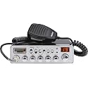 Uniden PC78LTX 40-Channel Trucker's CB Radio with Integrated SWR Meter, PA Function, Hi Cut, Mic/RF Gain, and Instant Channel 9,Silver