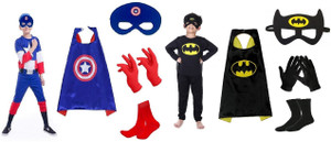 UNIECROUNE KIDS Batman and Captainn Americaa dress