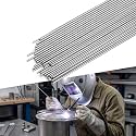 UNIFAMILY 20pcs Stainless Steel TIG Welding Rod ER308L, 1/16"x16" Stainless Steel Welding Rod, Tig Filler Rod Low Splatter Corrosion Resistance, TIG Welding Accessories, Welding Rods
