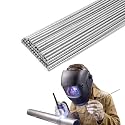 UNIFAMILY 20pcs Stainless Steel TIG Welding Rod ER308L, 3/32"x16", Stainless Steel Welding Rod, Tig Filler Rod Low Splatter Corrosion Resistance, TIG Welding Accessories, Welding Rods