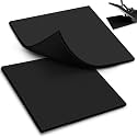 UNIFAMILY 2pack Heat Press Mat 15x15IN, Black Silicone Heat Press Pad, Washable Double-Sided Heat Mat for Heating Press for Vinyl HTV Transfer, T-Shirt Iron, Heat Press Mats