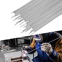 UNIFAMILY 40pcs Stainless Steel TIG Welding Rod ER308L,1/16"x16" Stainless Steel Welding Rod, Tig Filler Rod Low Splatter Corrosion Resistance, TIG Welding Accessories, Welding Rods
