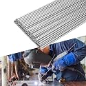 UNIFAMILY 40pcs Stainless Steel TIG Welding Rod ER308L, 3/32"x16" Stainless Steel Welding Rod, Tig Filler Rod Low Splatter Corrosion Resistance, TIG Welding Accessories, Welding Rods