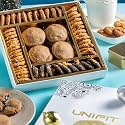 Unifit Nutri Cookies Luxe Box – Assorted Premium Healthy Cookies | No Maida, Gluten-Free, Eggless | High Protein &amp; Fiber | 650g