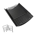 Uniflasy 15.75" - 27.56" Adjustable Ash Pan Replacement for Chargriller 5050 1224 5072 5650 2121 E1224 3001 5252 2123 1324, Fit Oklahoma Joe's, Royal Gourmet, Charbroil Replacement Part Grill Grate