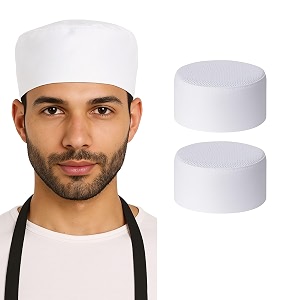 uniformer chef cap  adjustable amp breathable kitchen hat with breathable mesh top unisex durable comfortable amp stylish  perfect for chefs cooks amp restaurants