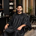uniformer Hair Cutting Sheet | Waterproof Hair Cutting Apron | Stain-Resistant Hair Cutting Cape | Adjustable & Durable Hair Cutting Cloth | Perfect for Salon | Size 59x51 inches