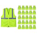 uniformer Safety Jacket for Men and Women | Reflective High Visibility | Ideal Unisex Safety Jacket for Construction & Road Safety | Used in Airport, Construction, Traffic