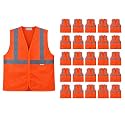 uniformer Safety Jacket for Men and Women | Reflective High Visibility | Ideal Unisex Safety Jacket for Construction & Road Safety | Used in Airport, Construction, Traffic