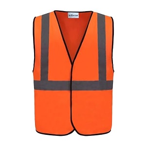 uniformer safety jacket for men and women  reflective high visibility  ideal unisex safety jacket for construction amp road safety  used in airport construction traffic