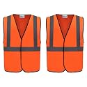 uniformer Safety Jacket for Men and Women | Reflective High Visibility | Ideal Unisex Safety Jacket for Construction &amp; Road Safety | Used in Airport, Construction, Traffic