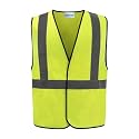 uniformer Safety Jacket for Men and Women | Reflective High Visibility | Ideal Unisex Safety Jacket for Construction & Road Safety | Used in Airport, Construction, Traffic