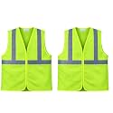 uniformer Safety Jacket for Men and Women | Reflective High Visibility | Ideal Unisex Safety Jacket for Construction & Road Safety | Used in Airport, Construction, Traffic