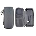 Unigear EVA Polyester Pencil Case Pen Pouch Holder Bag Stationery Box Large Storage EVA Hard Shell for School Supplies Office Stuff (Dark Grey)