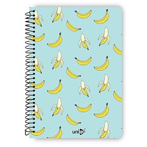 unigo a4 spiral notebook unruledplain bright amp smooth paper 297 x 21 cm 100 pages uni-13