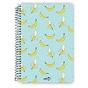 Unigo A4 Size Spiral Notebook, Single Line Ruled, Bright &amp; Smooth Paper, 29.7 x 21 cm, (100 Pages, Uni-13)