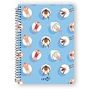 Unigo A4 Spiral Notebook, Unruled/Plain, Bright &amp; Smooth Paper, 29.7 x 21 cm, (100 Pages, Uni-04)