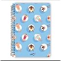 Unigo A4 Size Spiral Notebook, Single Line Ruled, Bright &amp; Smooth Paper, 29.7 x 21 cm, (100 Pages, Uni-04)