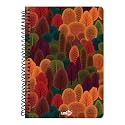 Unigo A4 Size Spiral Notebook, Single Line Ruled, Bright &amp; Smooth Paper, 29.7 x 21 cm, (100 Pages, Uni-01)