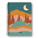 Unigo A4 Spiral Notebook, Unruled/Plain, Bright &amp; Smooth Paper, 29.7 x 21 cm, (100 Pages, Uni-02)