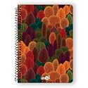 Unigo A4 Spiral Notebook, Unruled/Plain, Bright &amp; Smooth Paper, 29.7 x 21 cm, (100 Pages, Uni-01)