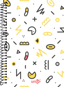 unigo notebook a4 notebook single line - ruled 200 pages
