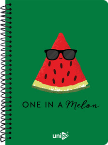 unigo notebook a4 notebook single line - ruled 200 pages
