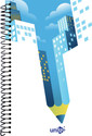 UNIGO NOTEBOOK A4 Notebook Single Line - Ruled 200 Pages