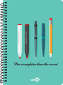 UNIGO NOTEBOOK A4 Notebook Single Line - Ruled 200 Pages