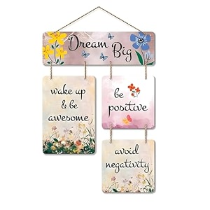 unihouse wall art mdf wooden hanging for living room  bedroom  home decor  office  gift  quotes items house decoration decorative hanging items for gifting wall decor design 2