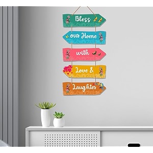 unihouse wall art mdf wooden hanging for living room  bedroom  home decor  office  gift  quotes items house decoration decorative hanging items for gifting wall decor design 11 wh1