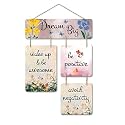 UniHouse Wall Art MDF Wooden Hanging for Living Room | Bedroom | Home Decor | Office | Gift | Quotes Items House Decoration, Decorative Hanging Items for Gifting Wall Decor (Design 2)