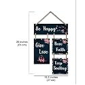 UniHouse Wall Art MDF Wooden Hanging for Living Room | Bedroom | Home Decor | Office | Gift | Quotes Items House Decoration, Decorative Hanging Items for Gifting Wall Decor (Design 8) WH18