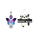 UniHouse Wall Art MDF Wooden Hanging for Living Room | Bedroom | Home Decor | Office | Gift | Quotes Items House Decoration, Decorative Hanging Items for Gifting Wall Decor Set Of 2 (Design 31)