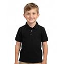 unik Boy's Premium Quality Pique Polo Uniform Shirt Short Sleeve White Sky Blue Navy Hunter Green Burgundy Black Red