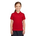 unik Girl's Uniform Polo Shirt Short Sleeve White Navy Sky Blue Red Green Pink