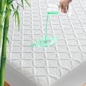 UNILIBRA King Waterproof Cooling Mattress Protector, Fits 8-21" Deep Pocket