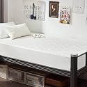 UNILIBRA Twin XL Size Waterproof Mattress Protector, 3D Air Rayon Made from Bamboo Cooling Mattress Cover, Breathable Deep Pocket Mattress Pad Fits to 8''-21'' White