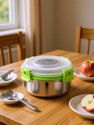 UNINOX Smart Lock | Airtight Leak Proof Food Storage with Secure Lid 1 Containers Stainless Steel Office Lunch Box