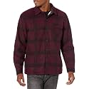 UNIONBAY Men's Woodsman Microfleece Lined Flannel Shirt Jacket